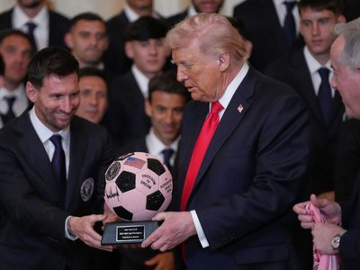 Trump homenajea a Messi e Inter Miami en la Casa Blanca por título de la MLS