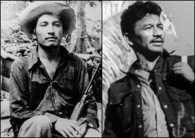 Lucio Cabañas y Genaro Vázquez