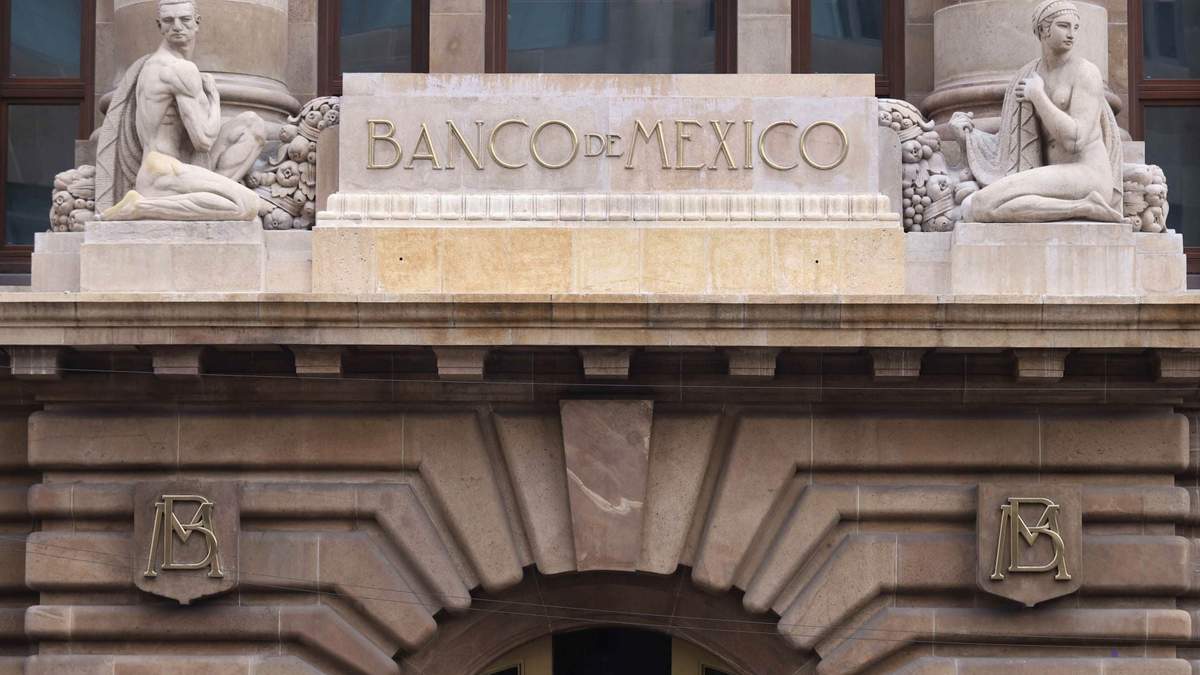 Fachada del Banco de México
