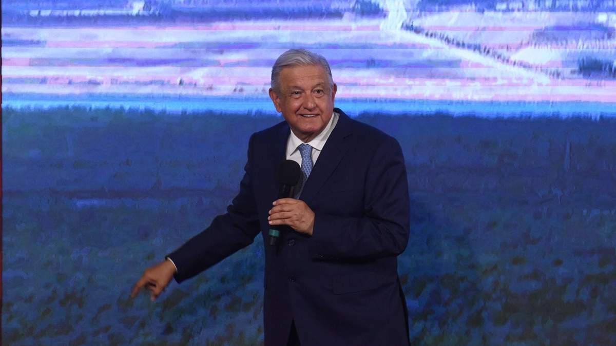 El presidente López Obrador
