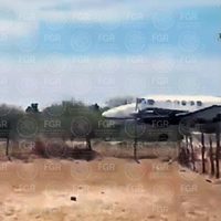 Filtran video del despegue de “el Mayo” a Estados Unidos