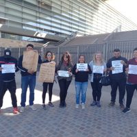 Familias damnificadas por la Mutual Participar hicieron un pedido especial en la Ciudad Judicial