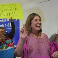 “Aquí está el estado 33”: Xóchitl Gálvez se adelanta a Sheinbaum y arranca primero su gira a EU