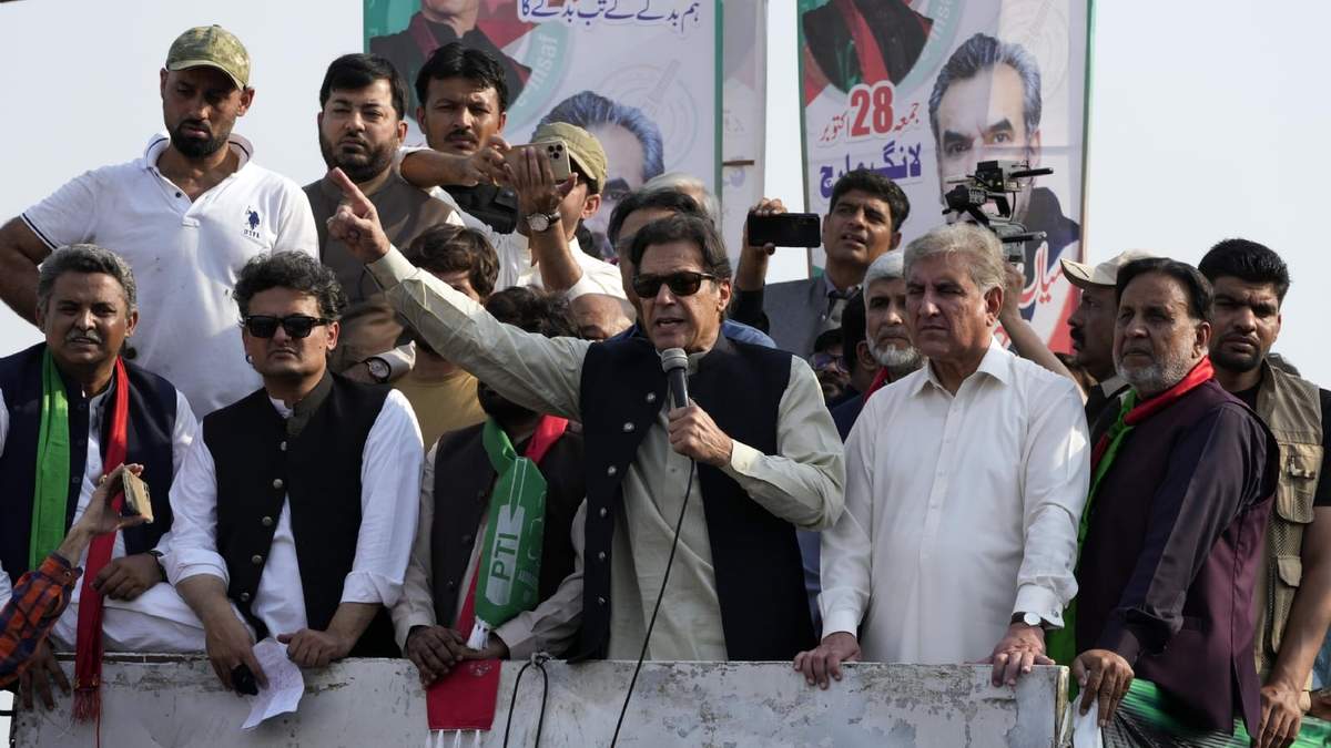 Imran Khan. Fuente: (AP)