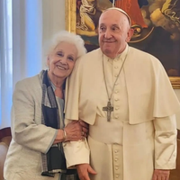 Estela de Carloto reveló algunos detalles de su charla con el Papa Francisco
