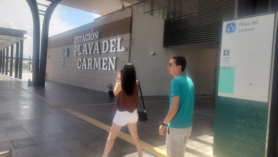 Estación Playa de Carmen Foto Octavio Martínez