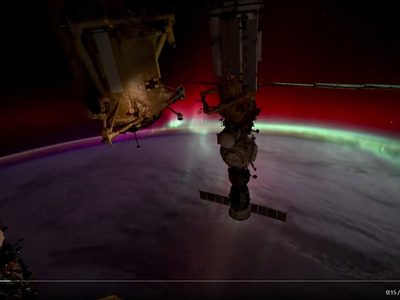 La NASA capta espectaculares imágenes de auroras boreales tras una serie de erupciones solares