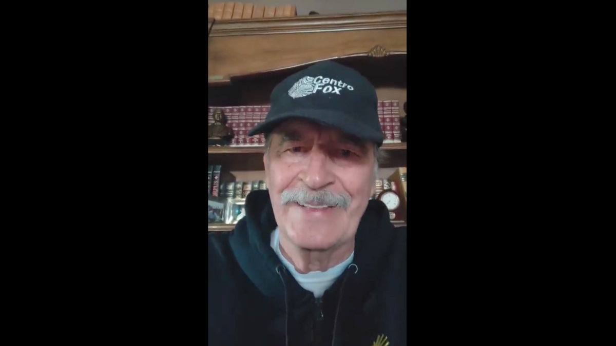 El expresidente en su regreso a las redes