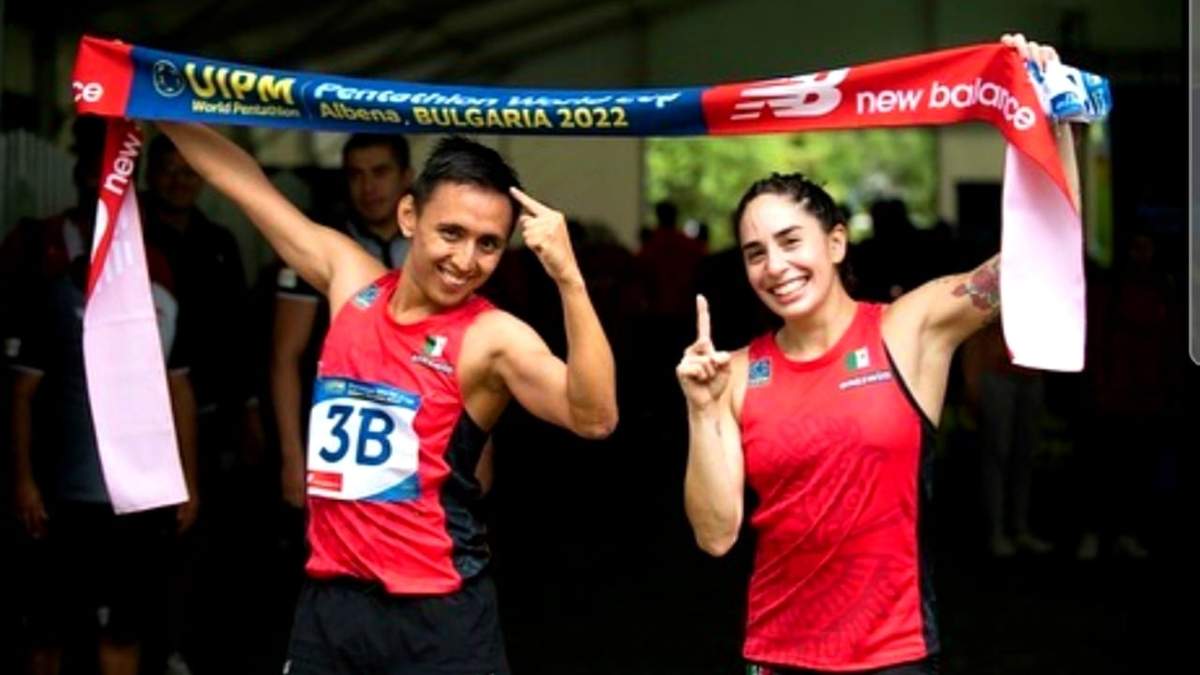 Los mexicanos ganadores Tamara Vega y Emiliano Hernández