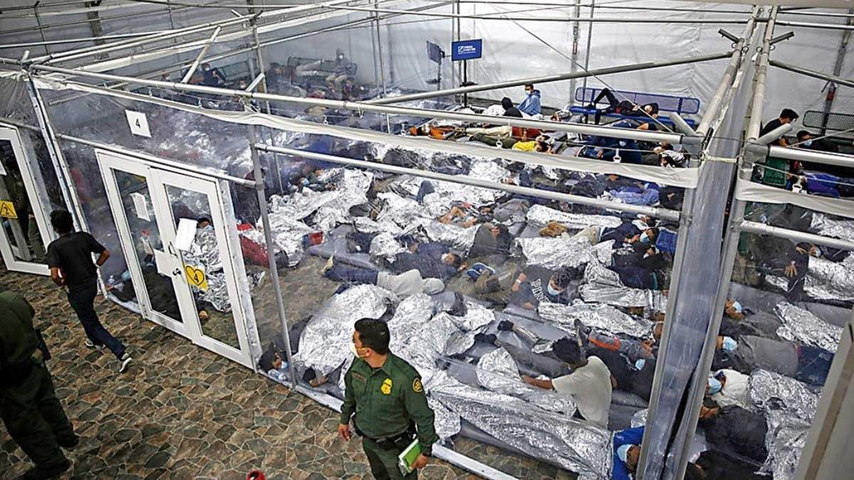 Migrantes detenidos en Estados Unidos