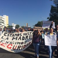 Miles de estudiantes de la UdeG marchan para exigir seguridad y transporte (Video)