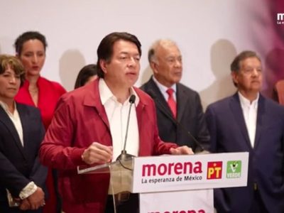 Confirman alianza Morena-PT-PVEM para postular a Delfina Gómez en Edomex; Coahuila sin definición