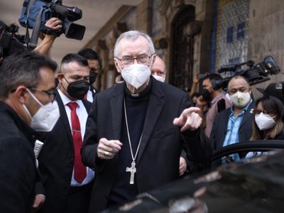 El papable Pietro Parolin en México