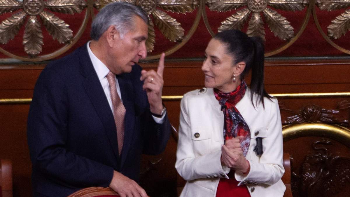 Adán Augusto López y Claudia Sheinbaum