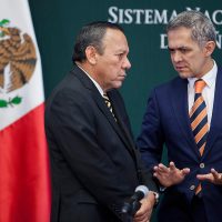 Mancera, Aureoles y Zambrano cierran filas con Peña ante la CNTE