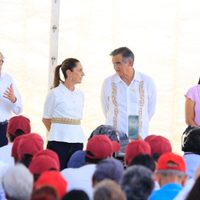 Claudia Sheinbaum pone en marcha en Tamaulipas programa Salud Casa por Casa