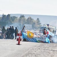 Sigue cortada la ruta 3 en Trelew: causa serios inconvenientes a transportistas