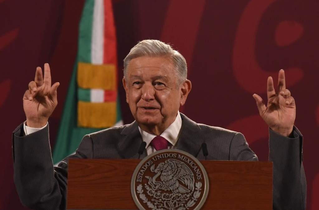 El presidente en su conferencia mañanera del 21 de octubre de 2022