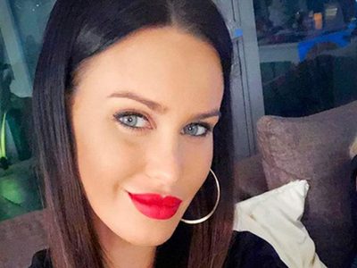 "Cuidado con los...", Natalie Weber se robó todas las miradas con este outfit infernal
