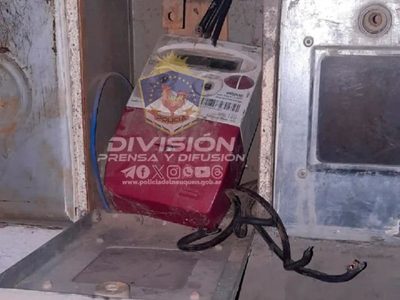 Lo sorprendieron in fraganti robando en una vivienda de Centenario y quedó demorado