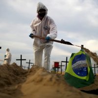 Brasil, el país sudamericano más afectado por la pandemia de coronavirus