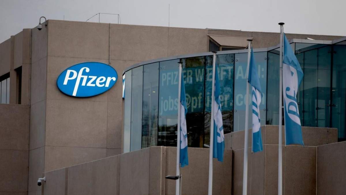 El edificio del laboratorio Pfizer. Fuente: (Twitter)