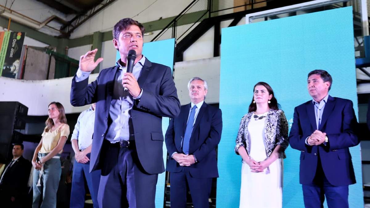 Gobernador bonaerense Axel Kicillof. Fuente: (Twitter)