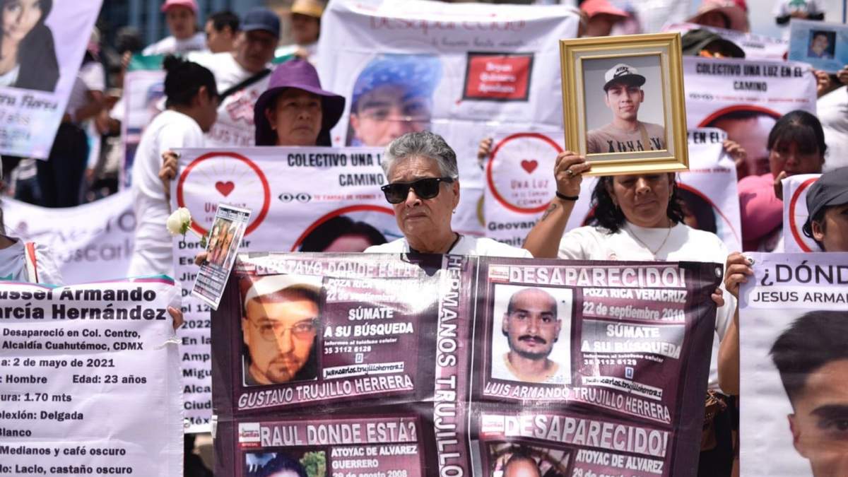 Marcha del Movimiento por Nuestros Desaparecidos en México (MNDM)