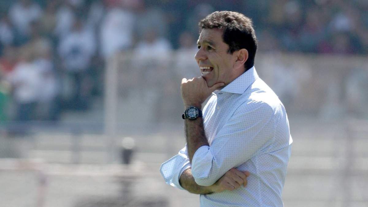 El entrenador David Patiño