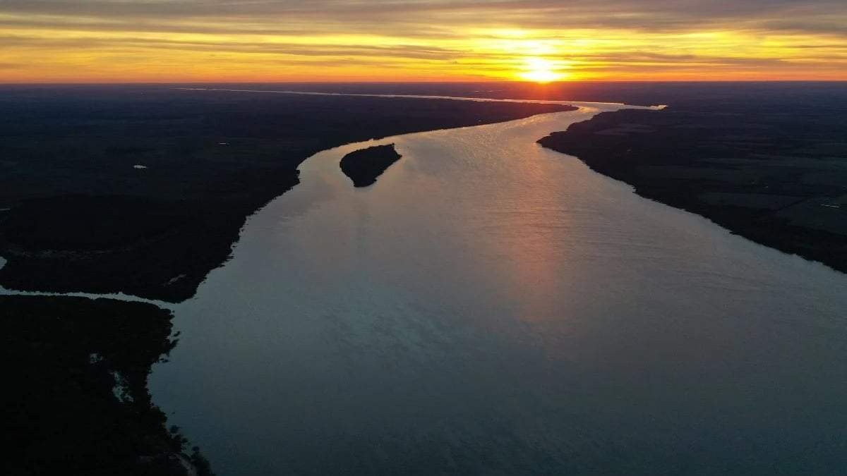 Río de La Plata. Fuente: (X)