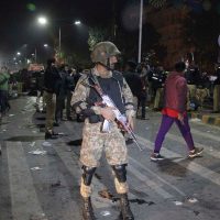 Imágenes del atentado en Paquistán
