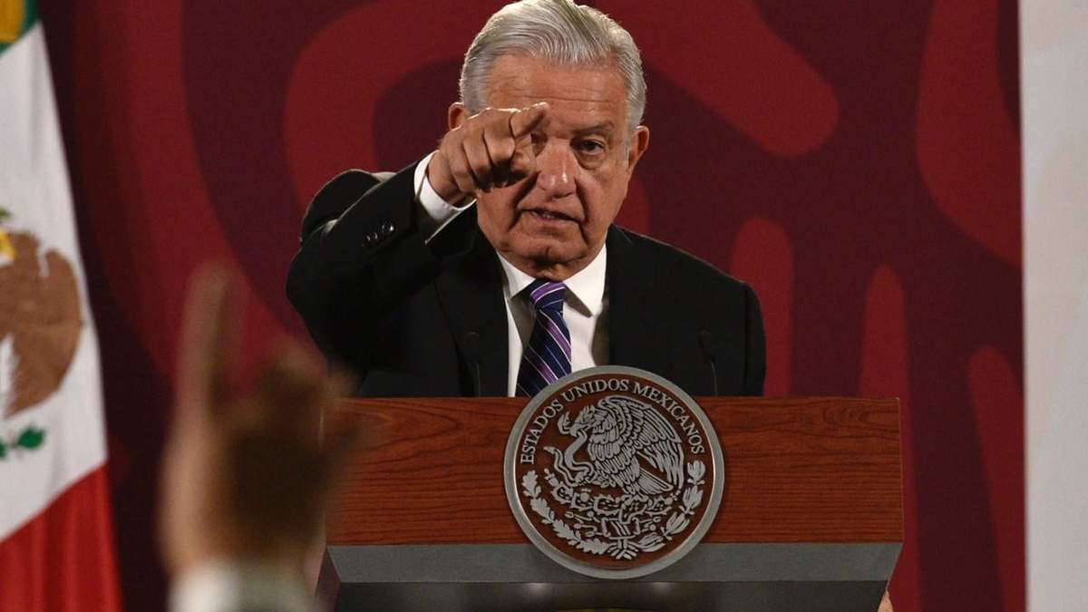 El presidente López Obrador