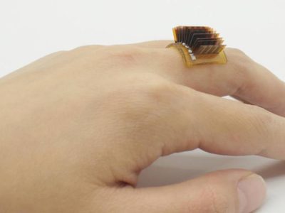 Este anillo convierte el cuerpo en una batería