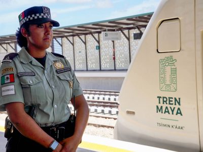 Tren Maya suspende servicio por Beryl