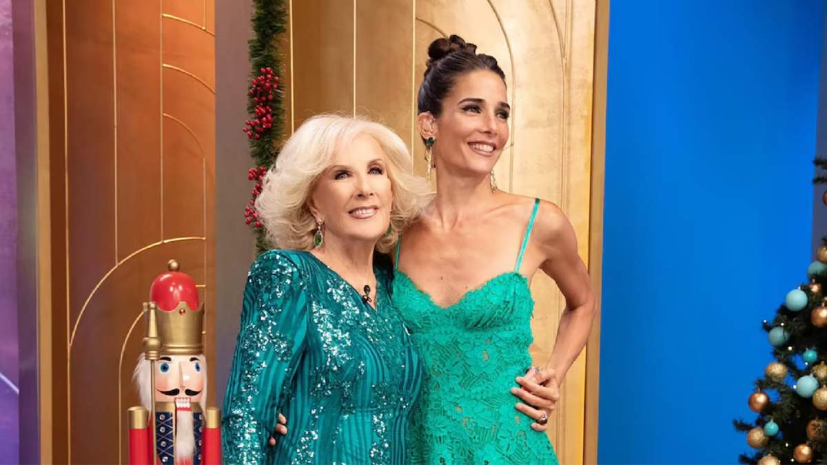 Mirtha Legrand y Juana Viale. Fuente: (Chisme)