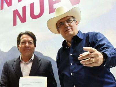 Marcelo Ebrard pide a Morena reglas para 2024, informa Mario Delgado