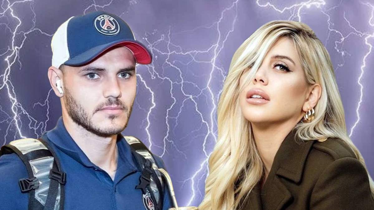 Mauro Icardi y Wanda Nara. Fuente: (Minuto Neuquén)