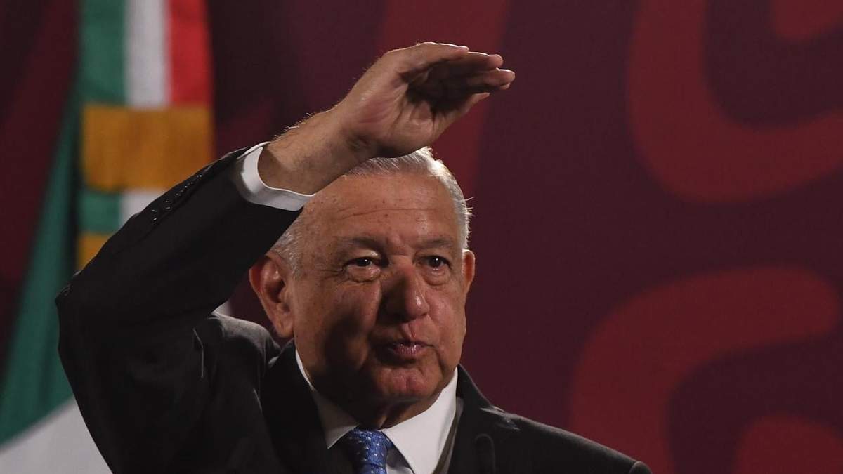 Presidente López Obrador en la mñanera