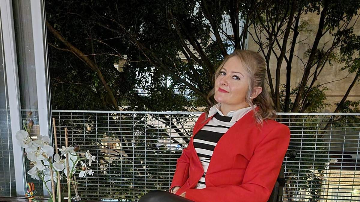 La senadora priista