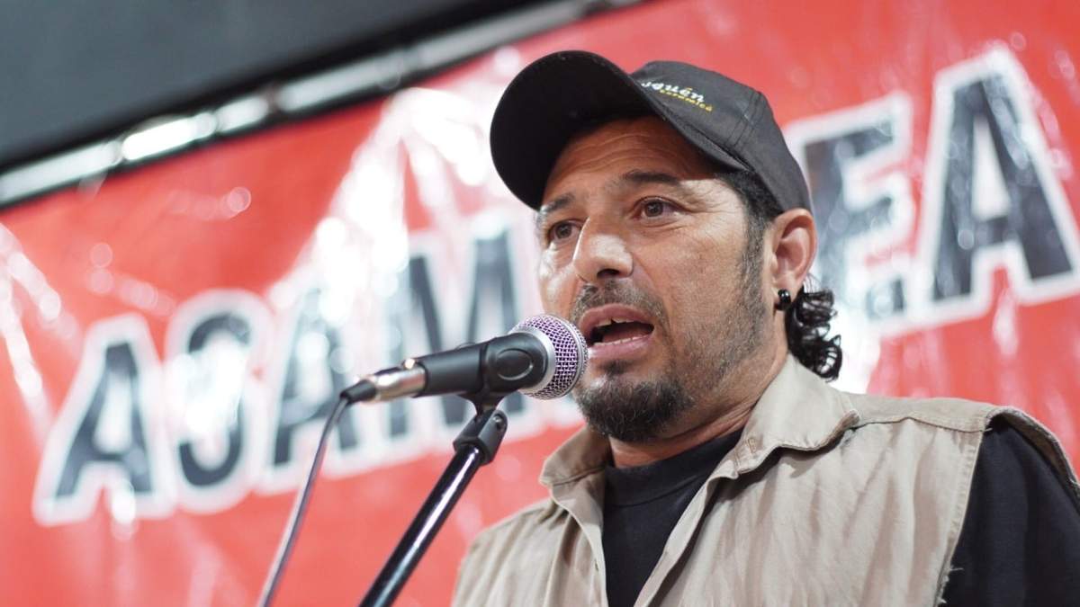 Andrés Blanco, diputado provincial por el PTS dentro del FIT. Fuente: (Facebook)
