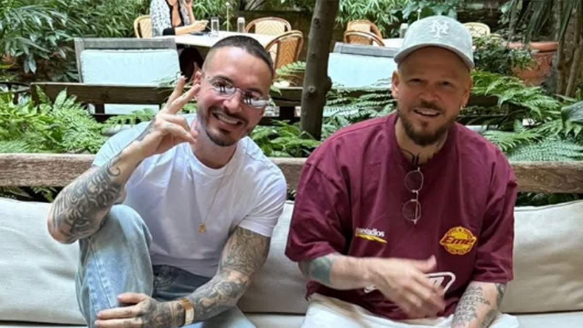 J. Balvin y René Pérez se reconciliaron