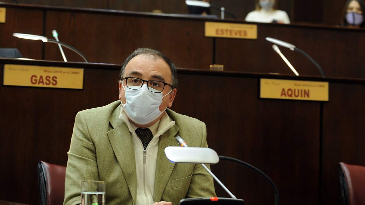 El diputado provincial, Carlos Coggiola. Fuente: (Twitter)