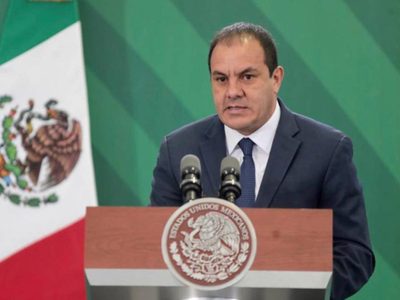 Cuauhtémoc Blanco solicitó licencia a la gubernatura de Morelos