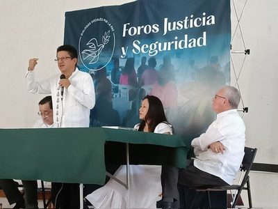 Foro Justicia y Seguridad en Oaxaca propone construir redes ciudadanas de paz