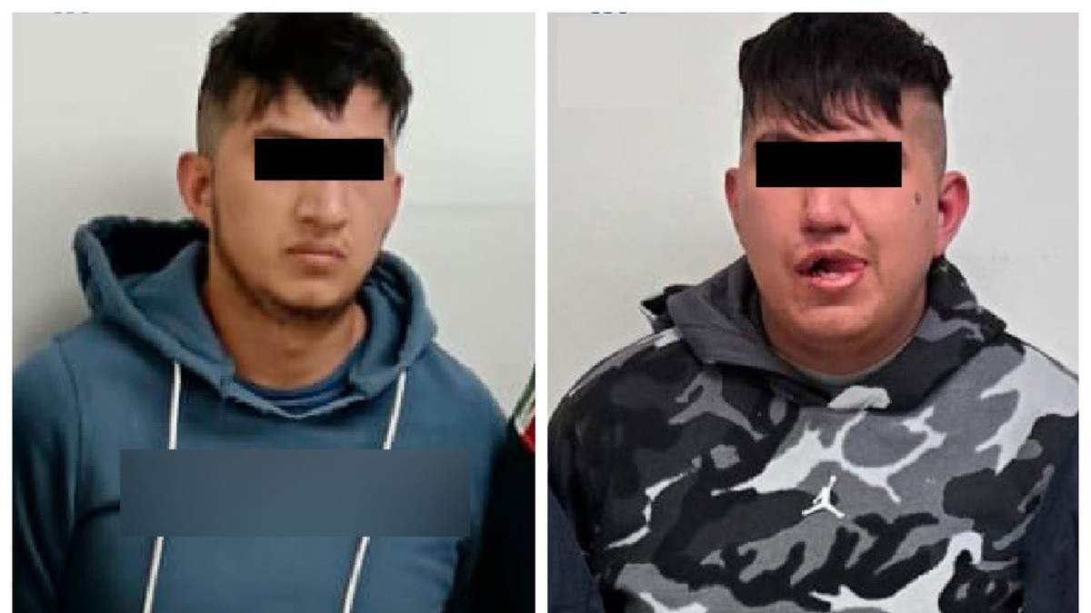 Los detenidos, Yahir “N” y Cristian Geovani “N”