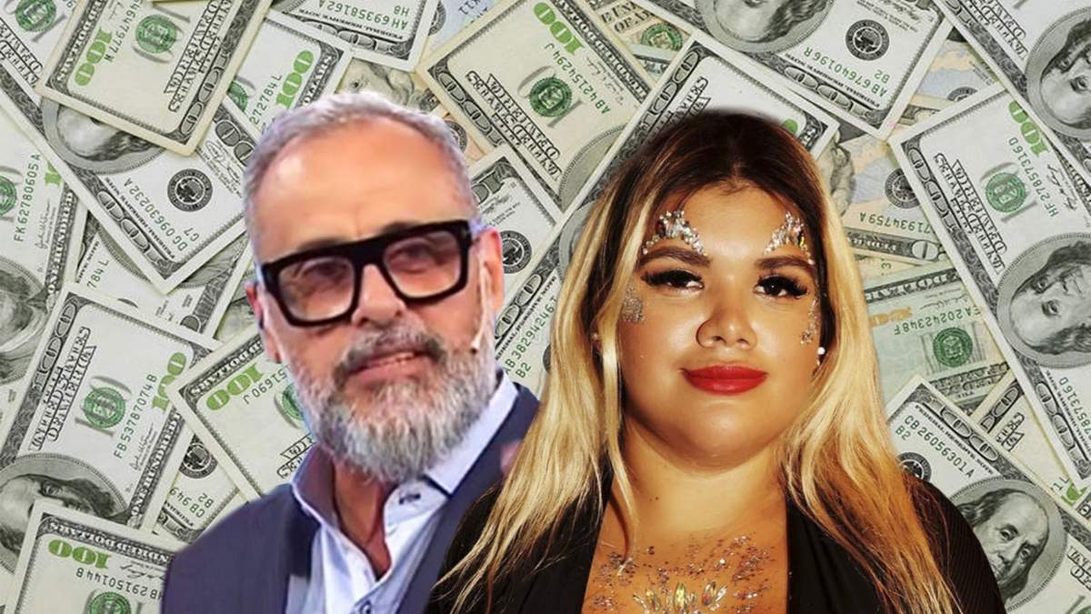 Jorge y Morena Rial. Fuente: (Minuto Neuquén)