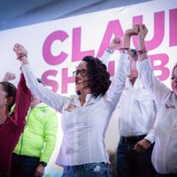 Sheinbaum llama desde ahora a “celebrar el triunfo” en el Zócalo el 2 de junio