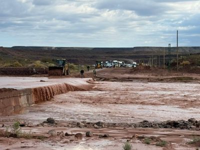 Luego de las tormentas habilitaron el tránsito en las rutas más complicadas de Neuquén