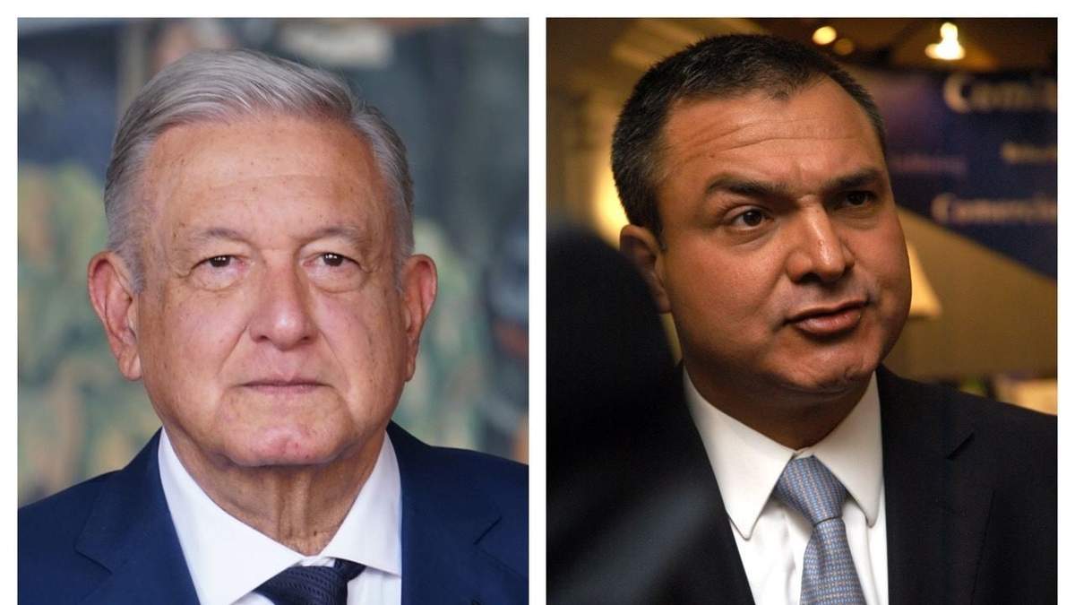 López Obrador y Genaro García Luna