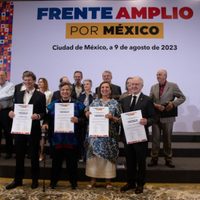 Gálvez, Creel, Paredes y De la Madrid pasan a segunda ronda de Frente Amplio por México